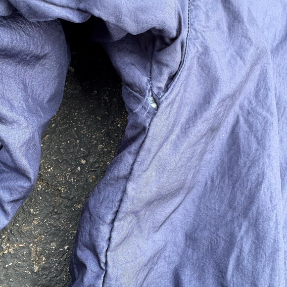 Vintage Ski Style Printed Polar Fleece REVERSIBLE Jacket - Picture 8 of 8